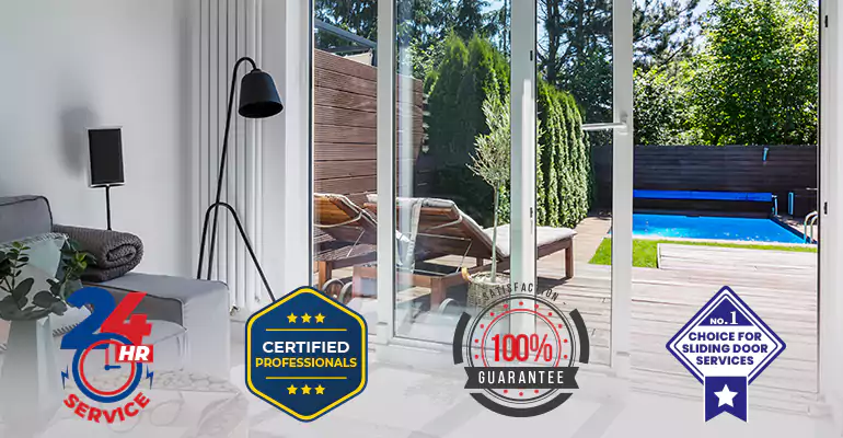 Glass Balcony Sliding Door Repair in Delray