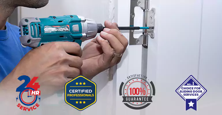 Front Door Hinge Repair in Delray