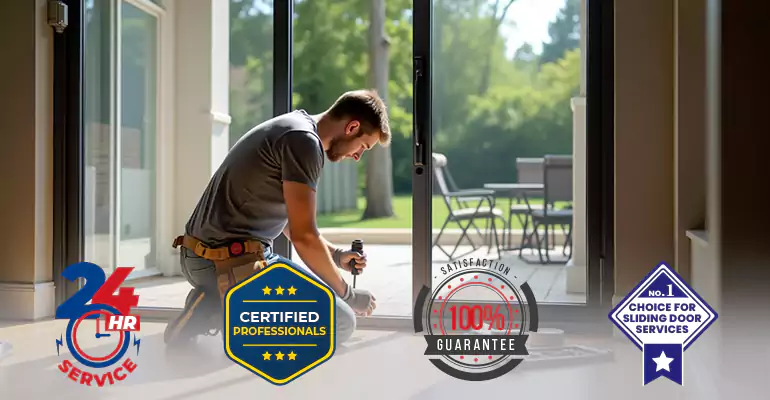 Sliding Door Strike Plate Repair in Delray