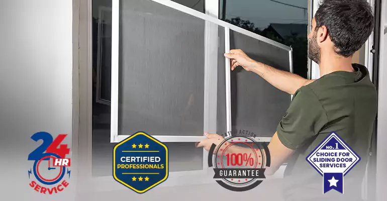 Sliding Screen Door Frame Repair in Delray