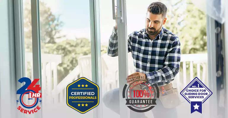 Residential Impact Sliding Glass Door Repair in Delray