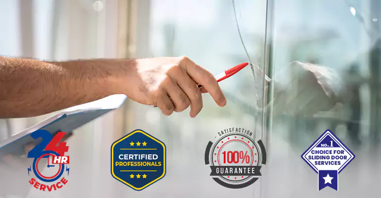 Sliding Glass Door Track Repair in Delray