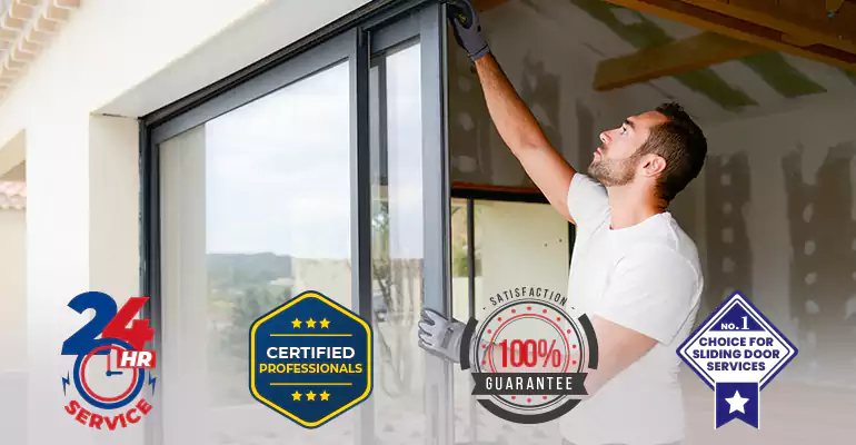 Sliding Glass Door Track Repair Service in Delray